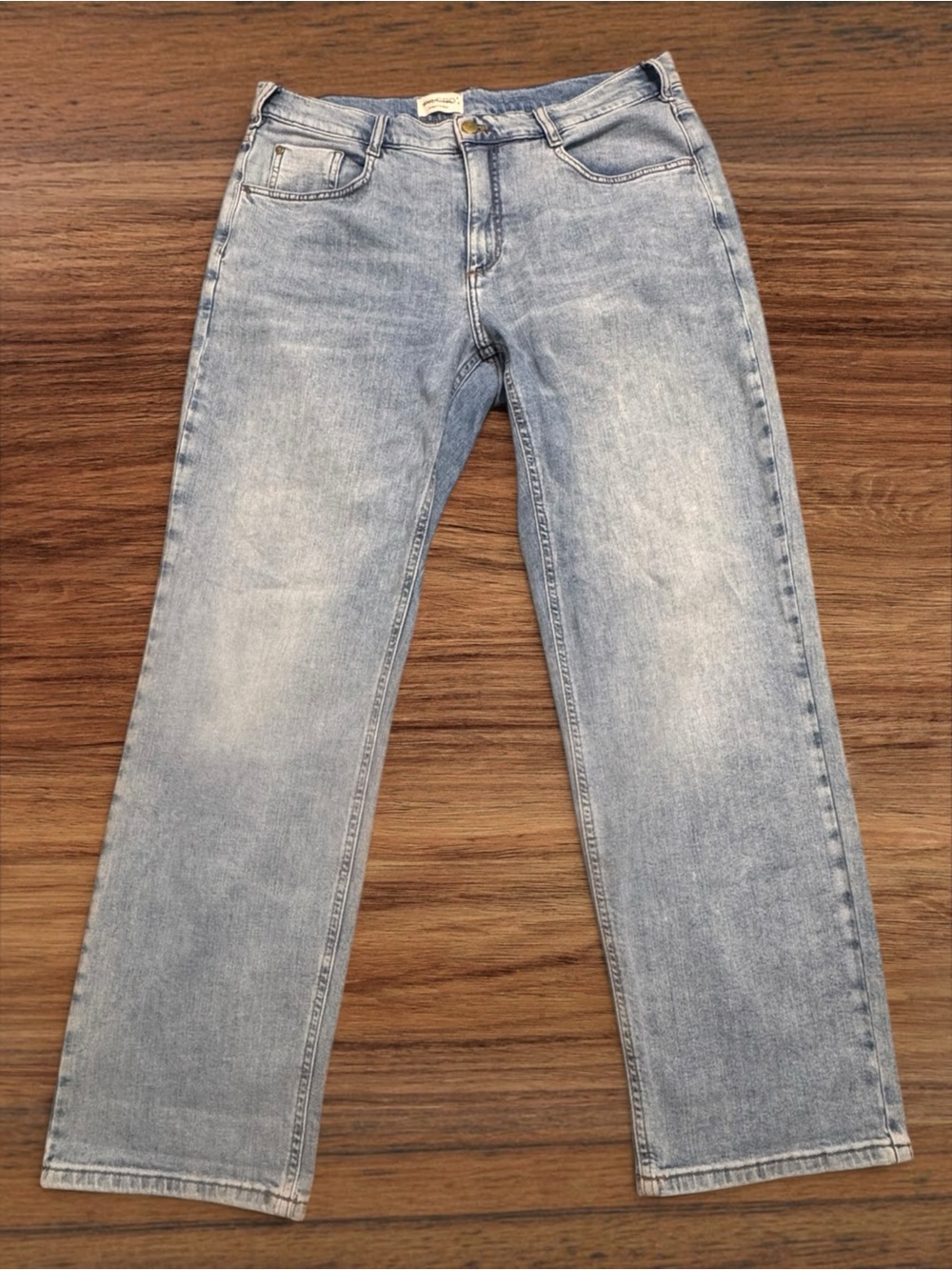 Pilcro by Anthropologie NWT Light Wash Straight Leg Jeans Size 30 MSRP $148